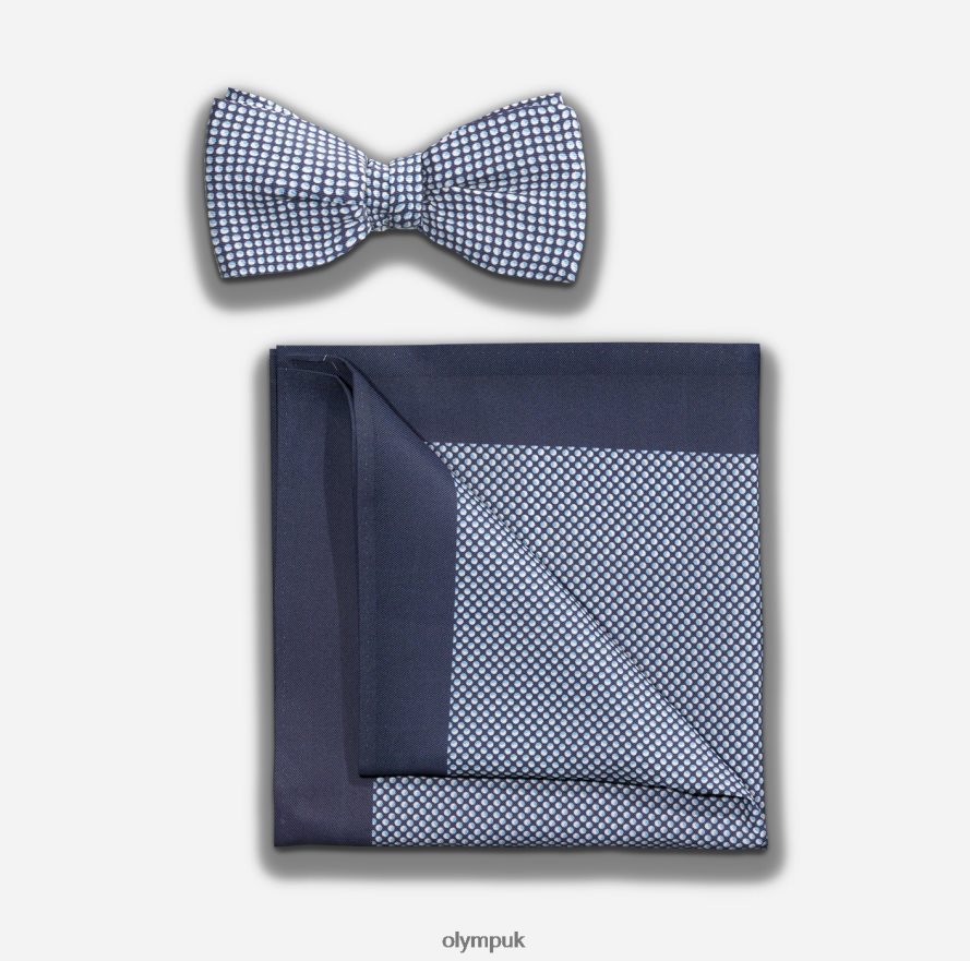 Accessories OLYMP Bow Tie / Pocket Square Set Blue NZ22L2638
