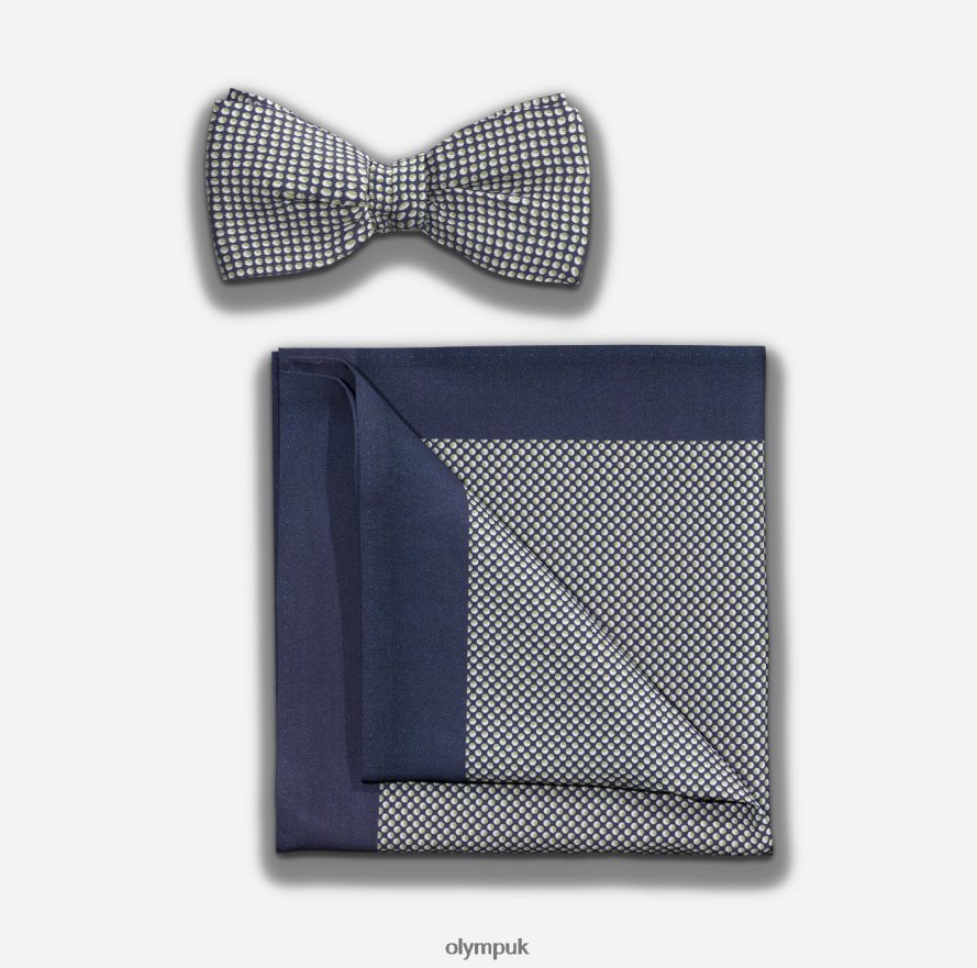 Accessories OLYMP Bow Tie / Pocket Square Set Green NZ22L2642