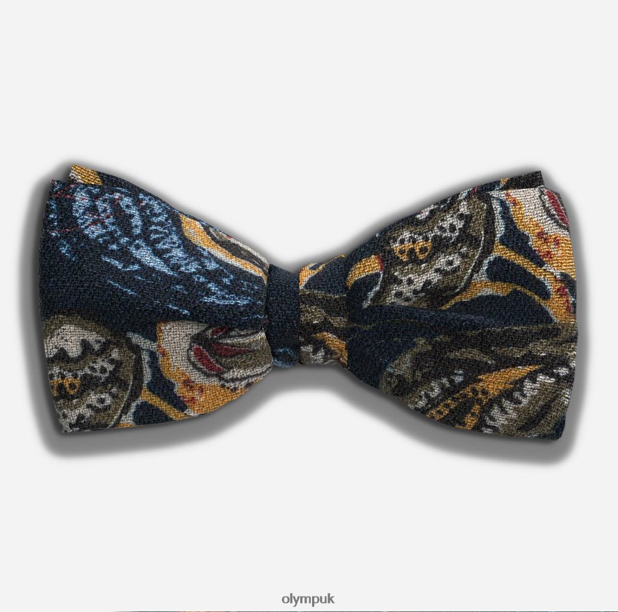 Accessories OLYMP Bow Tie / Pocket Square Set Marine NZ22L2648