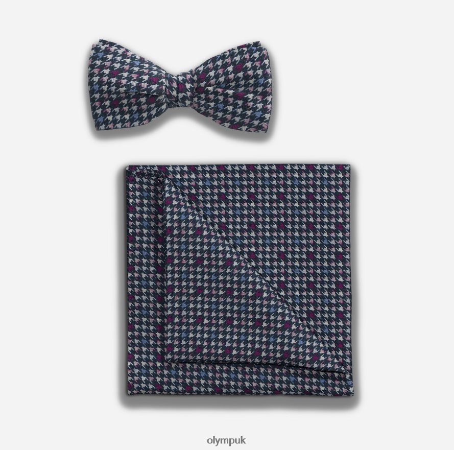 Accessories OLYMP Bow Tie / Pocket Square Set Marine NZ22L2649