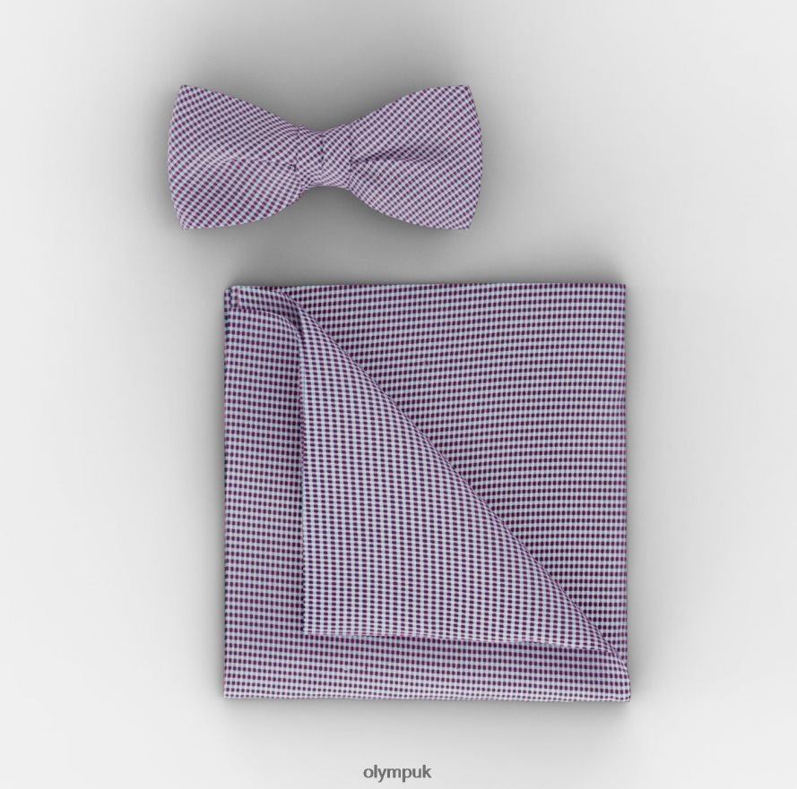 Accessories OLYMP Bow Tie / Pocket Square Set Viola NZ22L2646