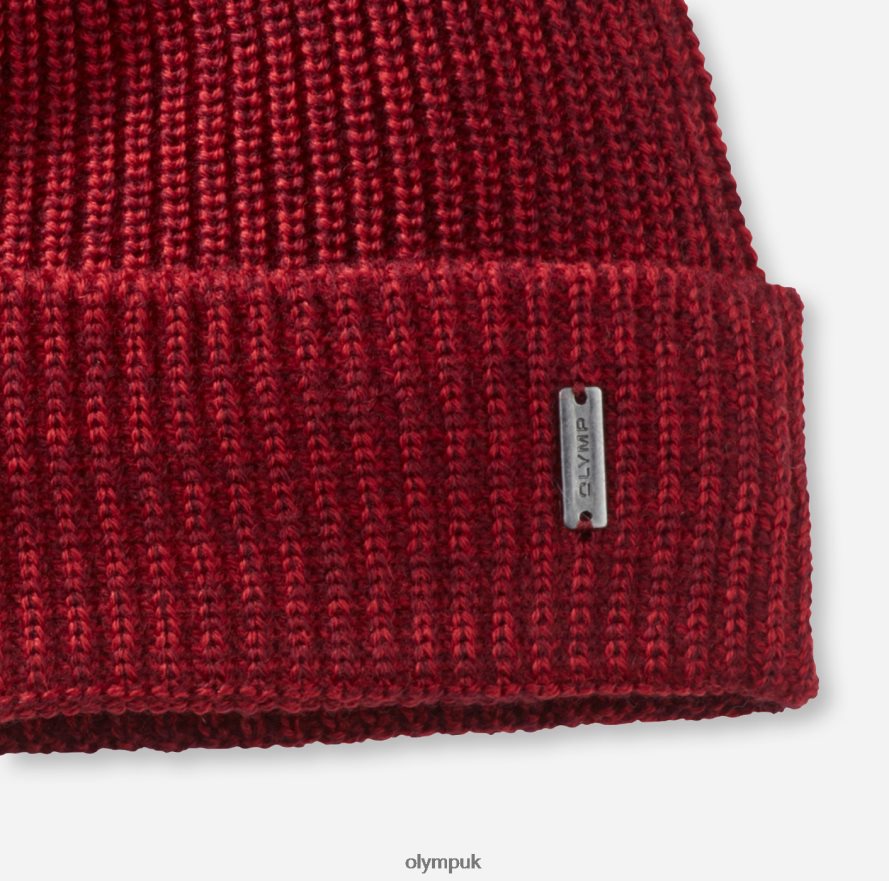 Accessories OLYMP Cap/Scarf Set Dark Red NZ22L2667