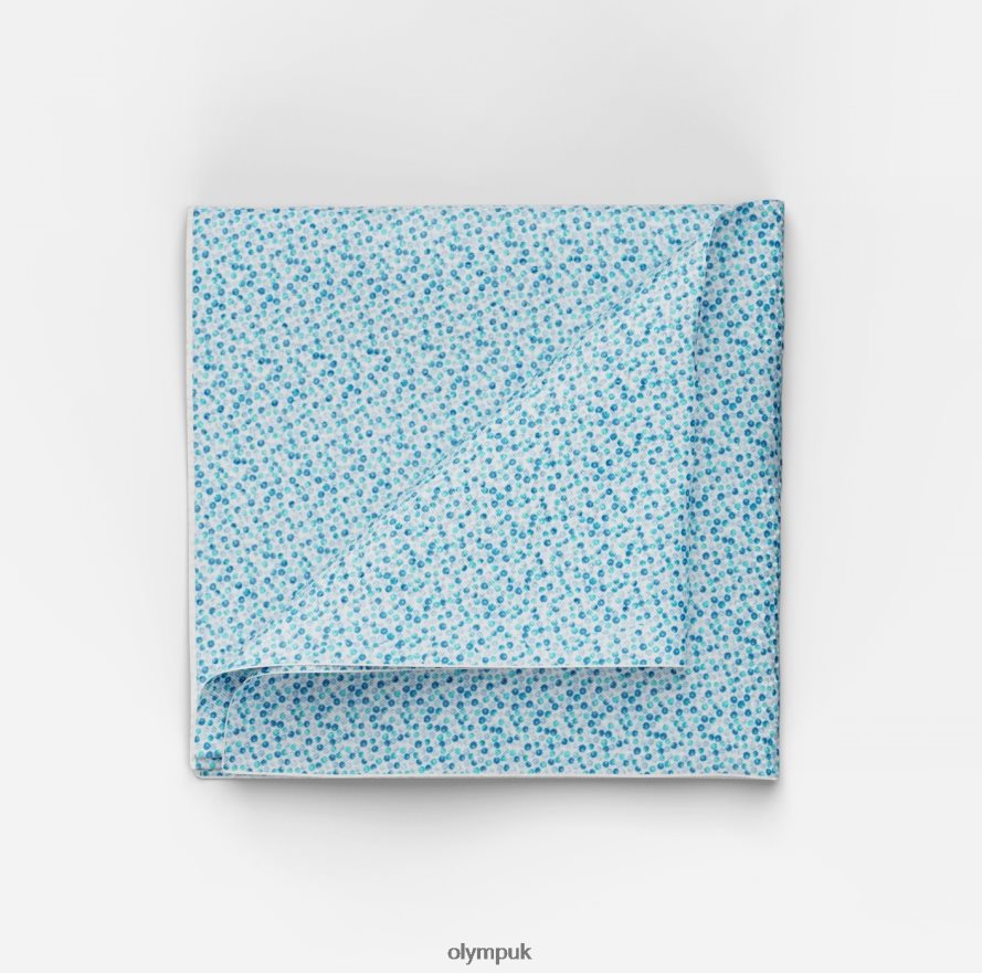 Accessories OLYMP Pocket Square 30X30Cm, Aqua NZ22L2541