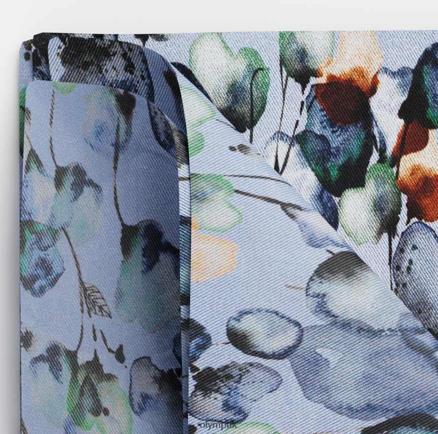 Accessories OLYMP Pocket Square 30X30Cm, Aqua NZ22L2575