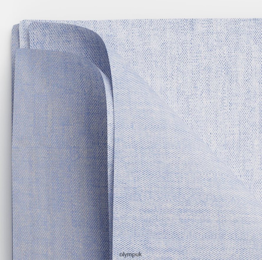 Accessories OLYMP Pocket Square 30X30Cm, Bleu NZ22L2571