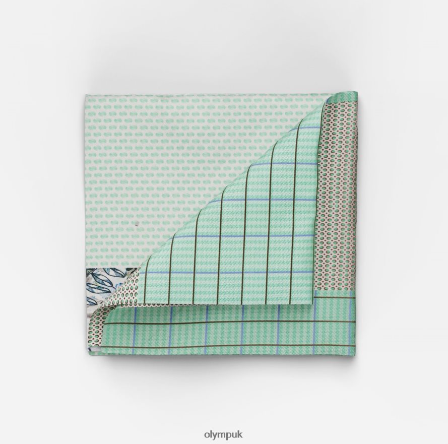 Accessories OLYMP Pocket Square 30X30Cm, Lime Green NZ22L2563