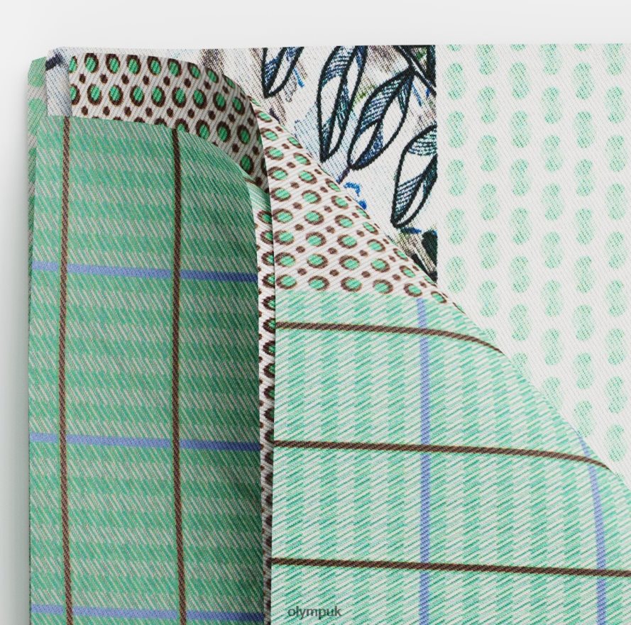 Accessories OLYMP Pocket Square 30X30Cm, Lime Green NZ22L2563