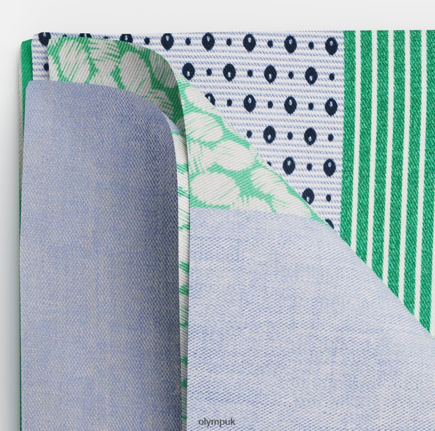 Accessories OLYMP Pocket Square 30X30Cm, Lime Green NZ22L2586