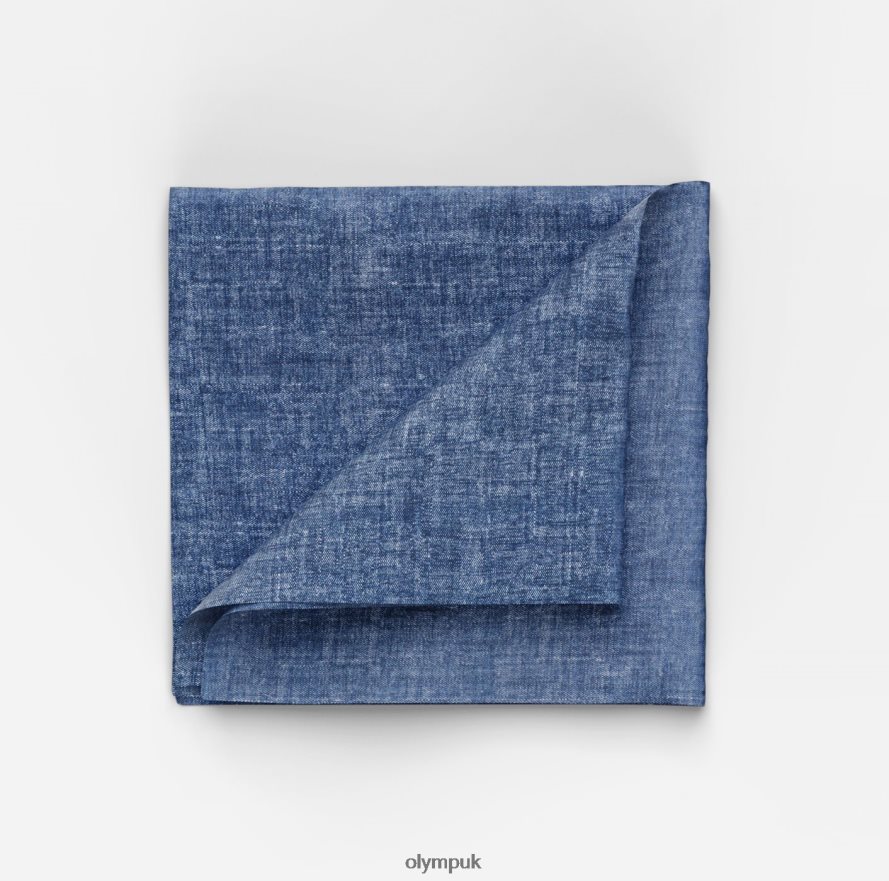 Accessories OLYMP Pocket Square 30X30Cm, Marine NZ22L2557