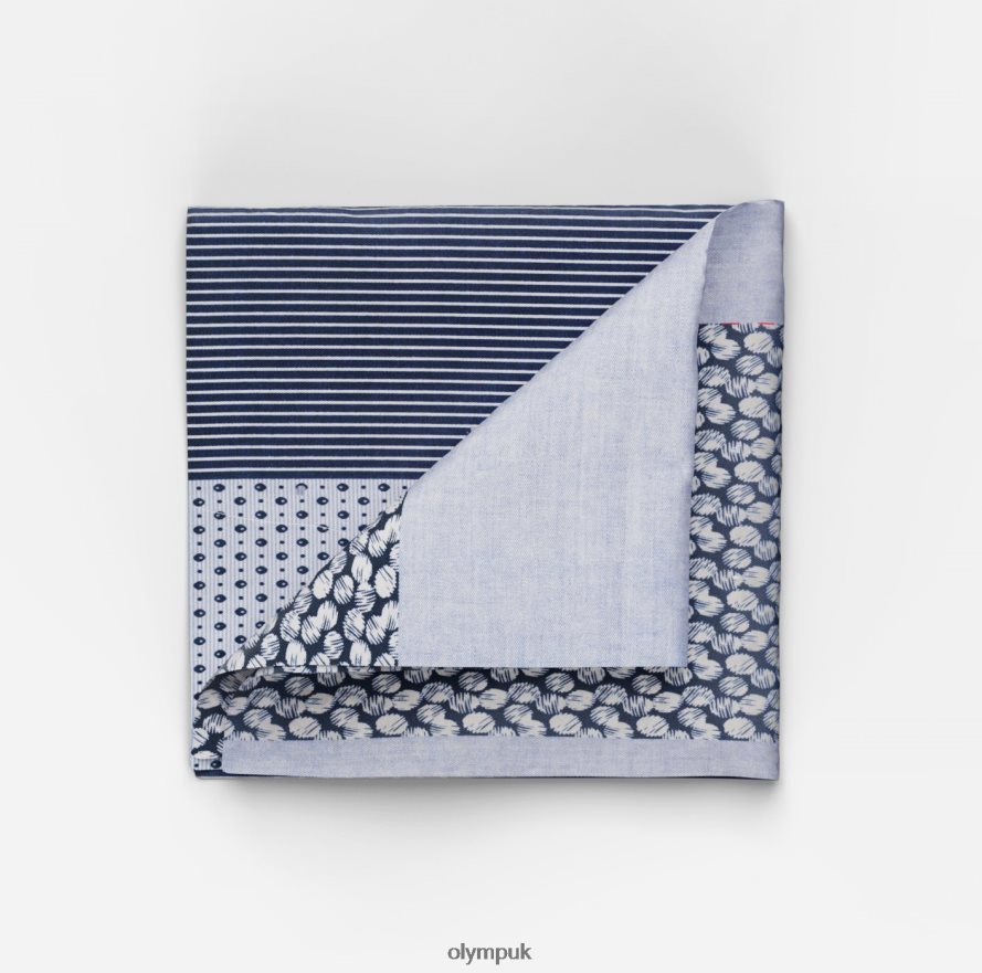 Accessories OLYMP Pocket Square 30X30Cm, Marine NZ22L2560