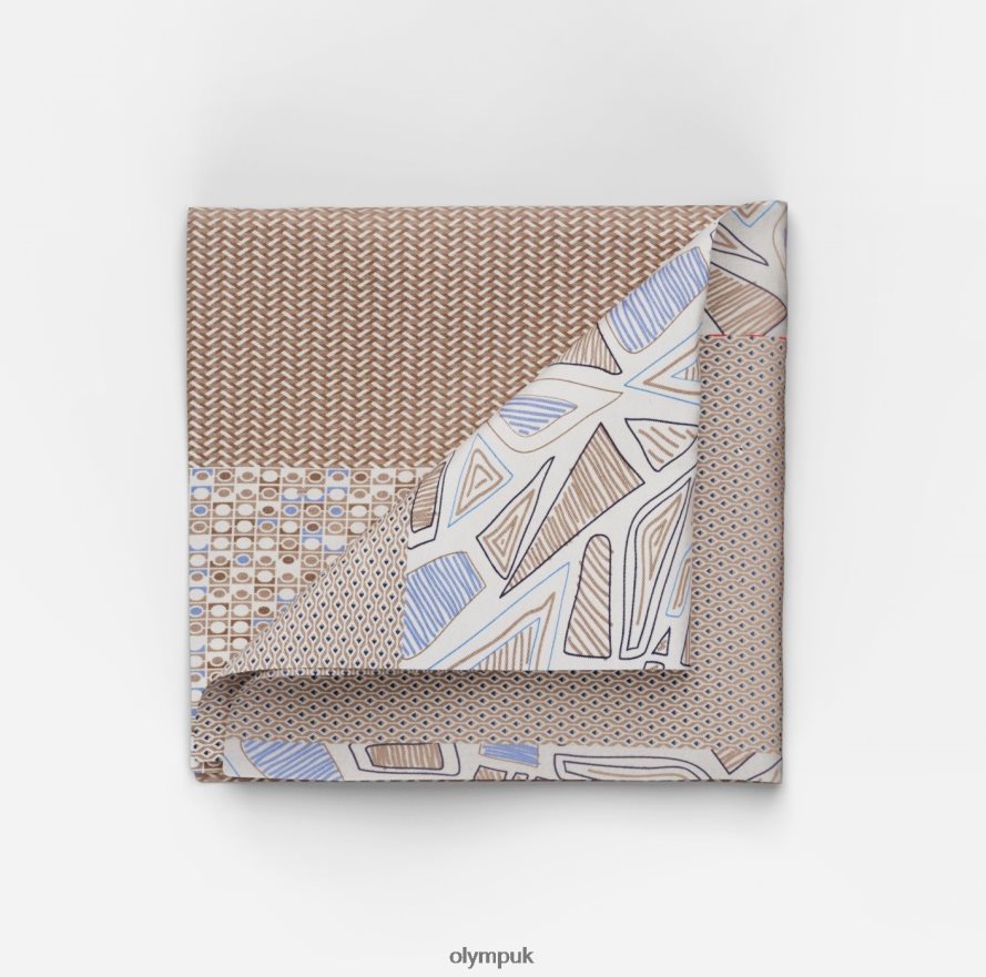 Accessories OLYMP Pocket Square 30X30Cm, Taupe NZ22L2589