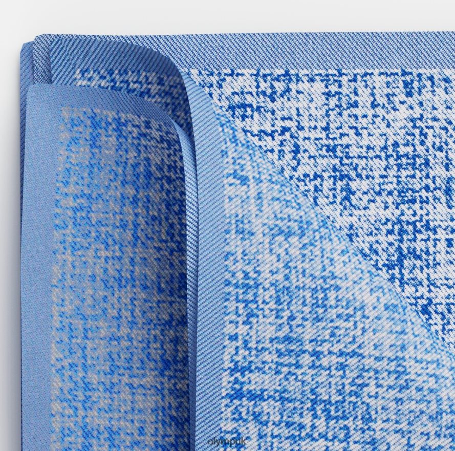 Accessories OLYMP Pocket Square 30X30 Cm, Blue NZ22L2546