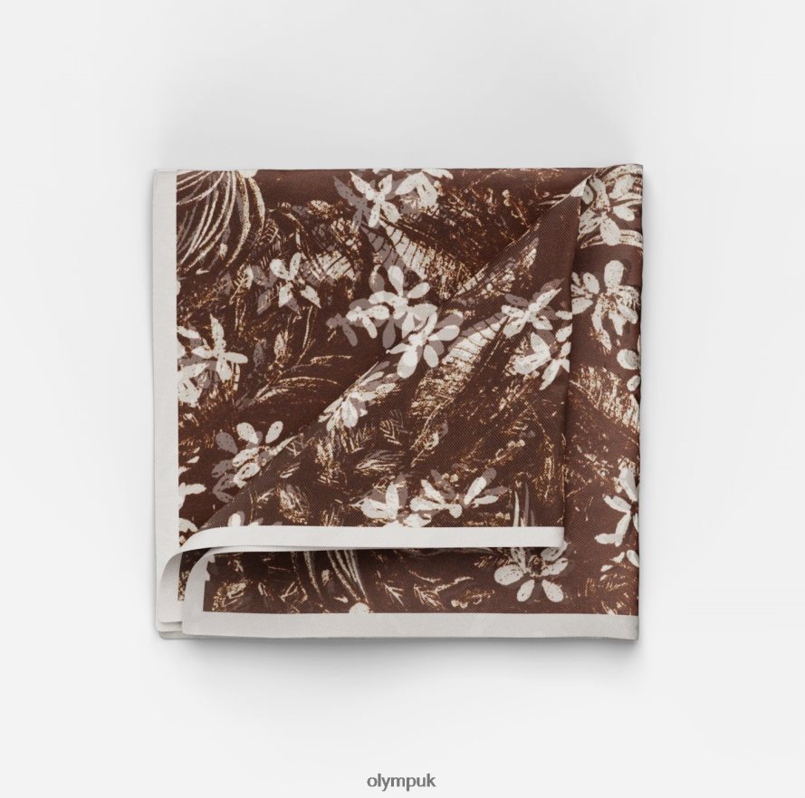 Accessories OLYMP Pocket Square 30X30 Cm, Brown NZ22L2572