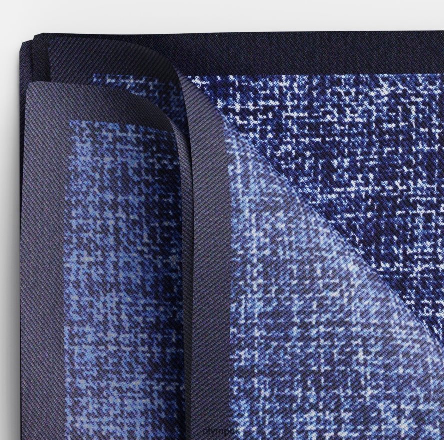 Accessories OLYMP Pocket Square 30X30 Cm, Marine NZ22L2544