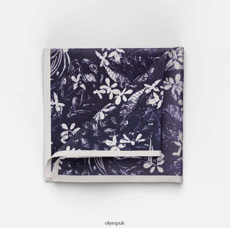 Accessories OLYMP Pocket Square 30X30 Cm, Marine NZ22L2545