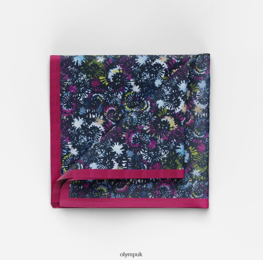 Accessories OLYMP Pocket Square 30X30 Cm, Marine NZ22L2565