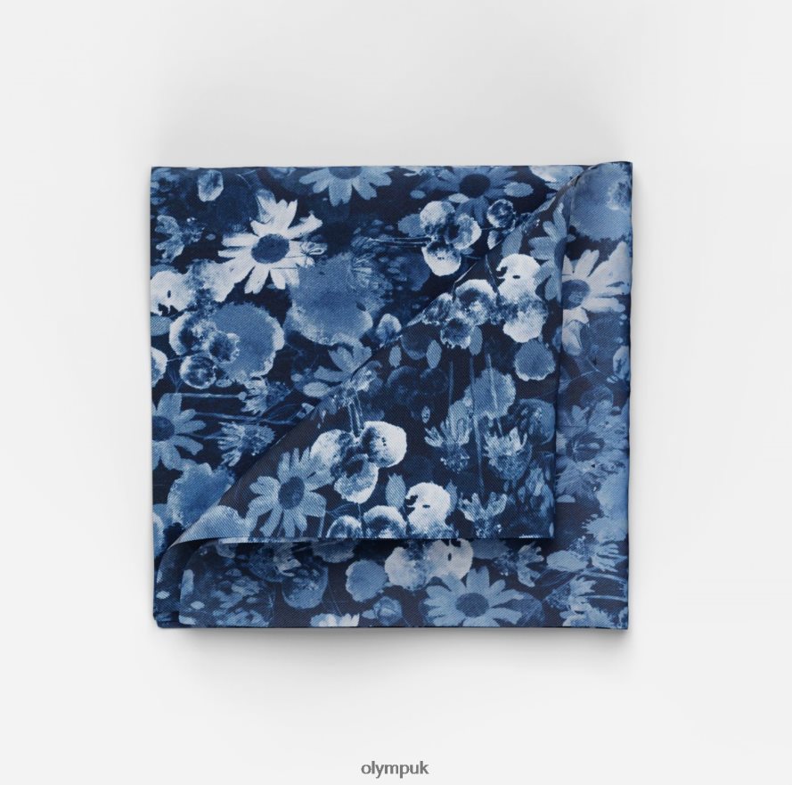 Accessories OLYMP Pocket Square 30X30 Cm, Marine NZ22L2577