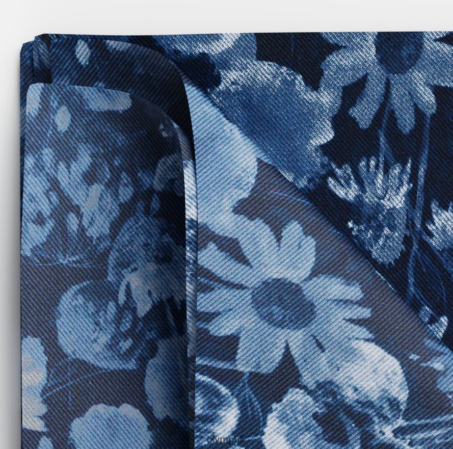 Accessories OLYMP Pocket Square 30X30 Cm, Marine NZ22L2577
