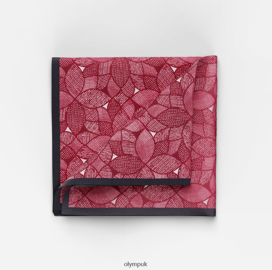 Accessories OLYMP Pocket Square 30X30 Cm, Orange NZ22L2584