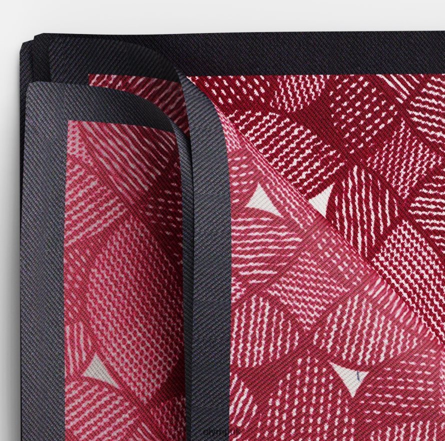 Accessories OLYMP Pocket Square 30X30 Cm, Orange NZ22L2584