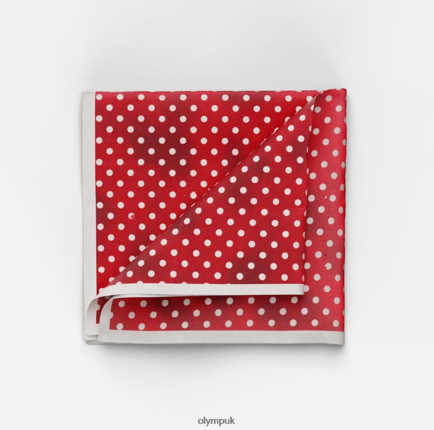 Accessories OLYMP Pocket Square 30X30 Cm, Red NZ22L2600