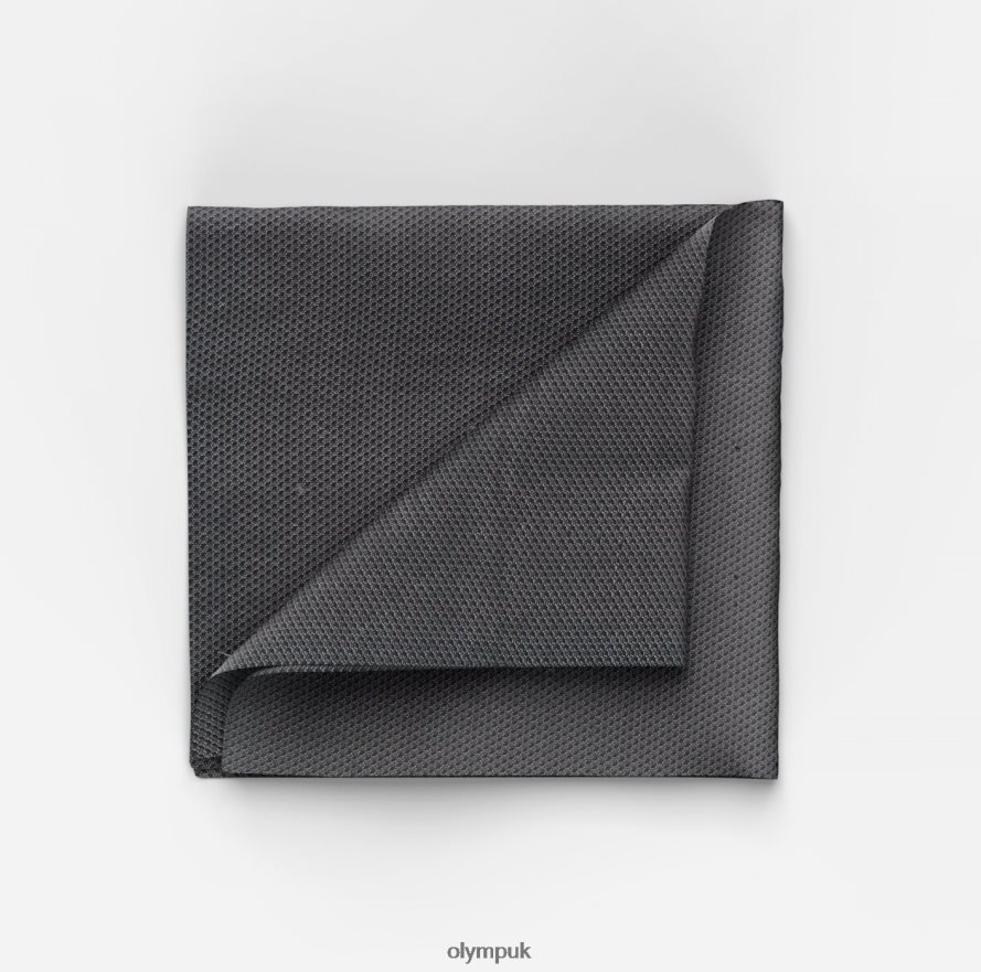 Accessories OLYMP Pocket Square 33X33 Cm, Anthracite NZ22L2585