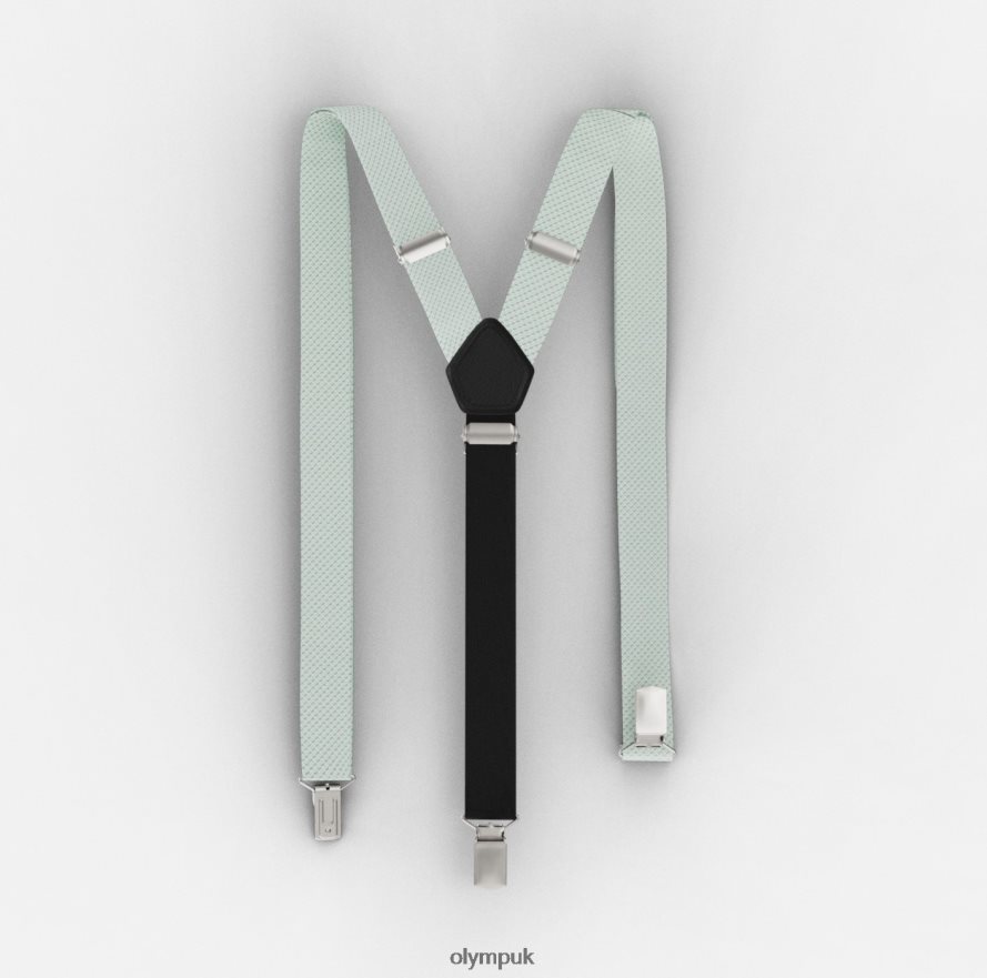 Accessories OLYMP Suspenders Y-Shape, Crystal Green NZ22L2618