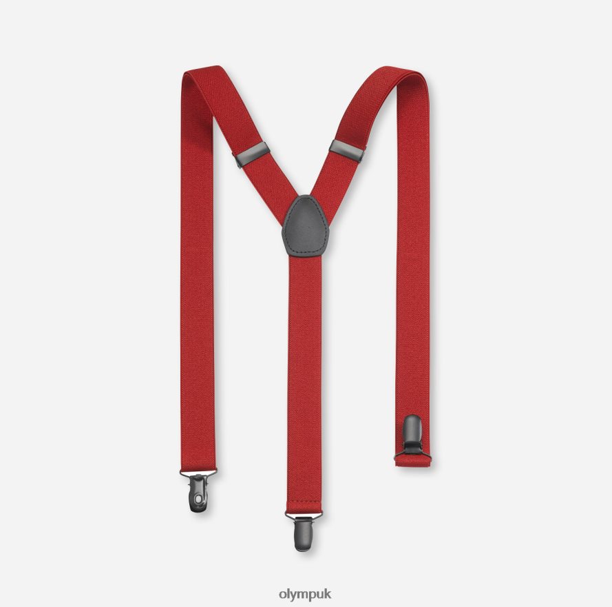 Accessories OLYMP Suspenders Y-Shape, Red NZ22L2622