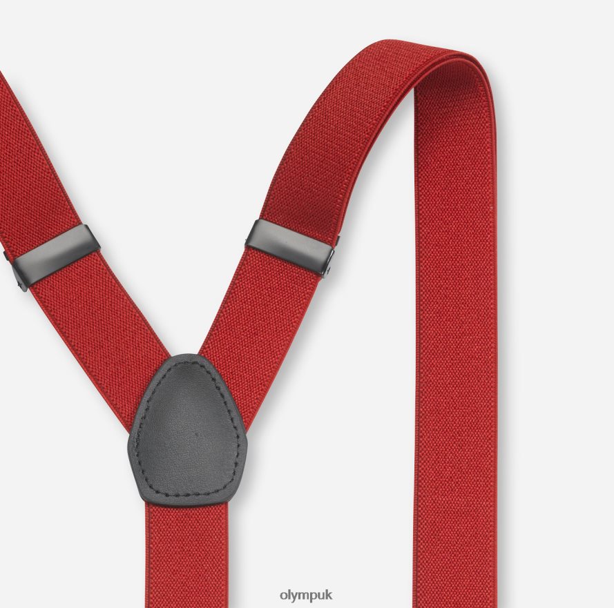 Accessories OLYMP Suspenders Y-Shape, Red NZ22L2622