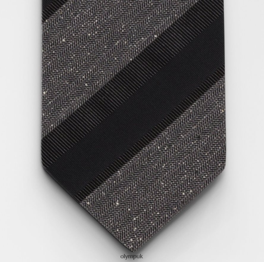 Accessories OLYMP Tie Regular 7 Cm, Black NZ22L2402