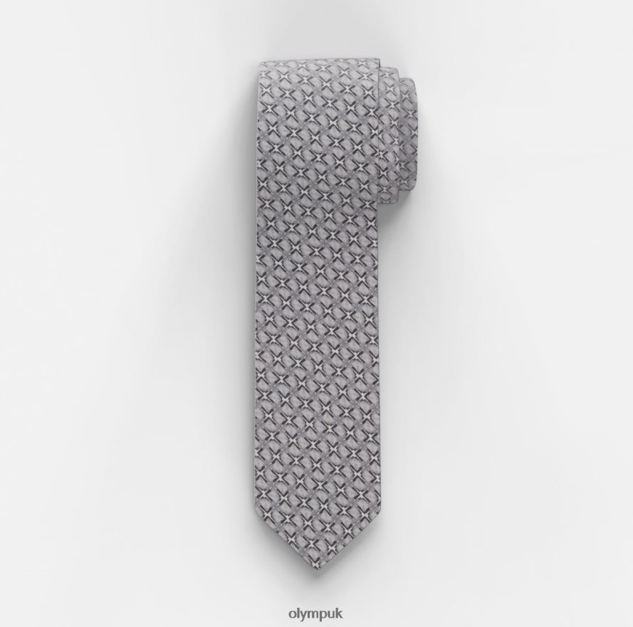 Accessories OLYMP Tie Slim 6,5 Cm, Anthracite NZ22L2364
