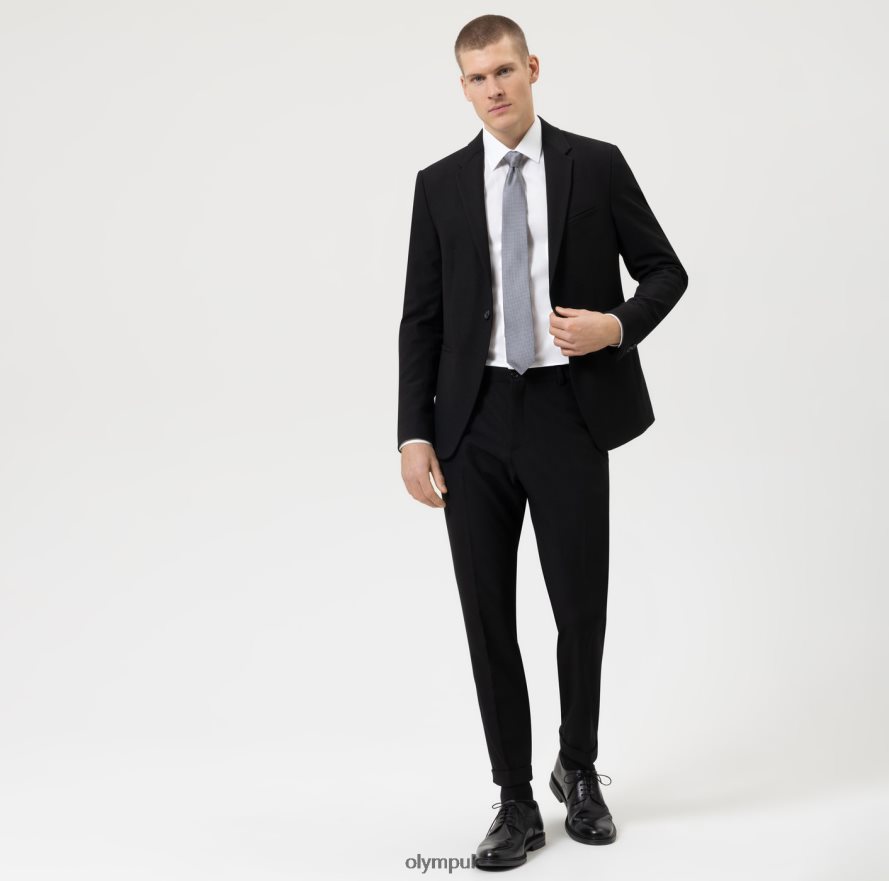 Accessories OLYMP Tie Slim 6,5 Cm, Anthracite NZ22L2476