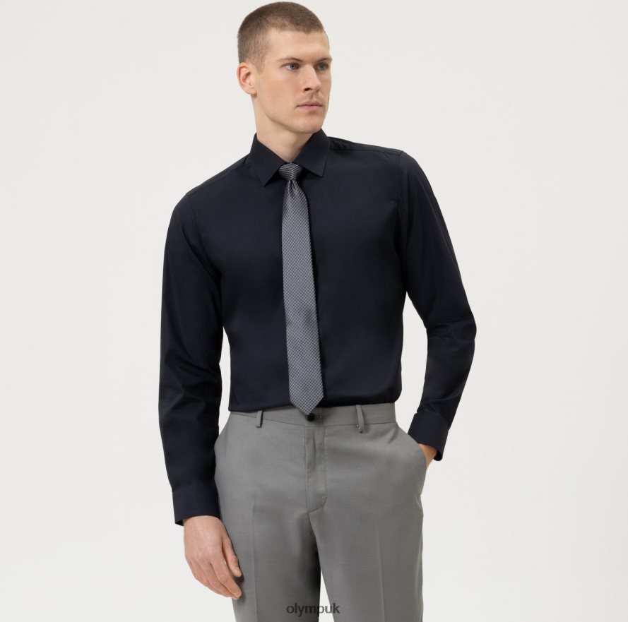 Accessories OLYMP Tie Slim 6,5 Cm, Black NZ22L2346