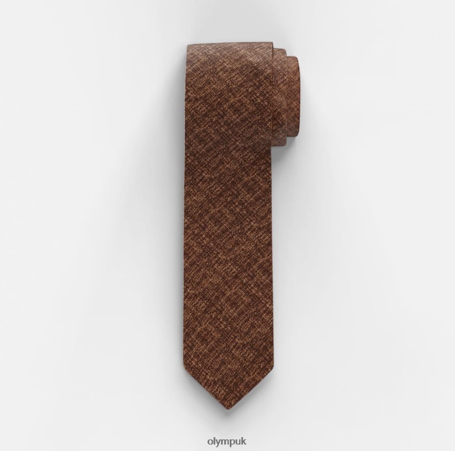 Accessories OLYMP Tie Slim 6,5 Cm, Brown NZ22L2215