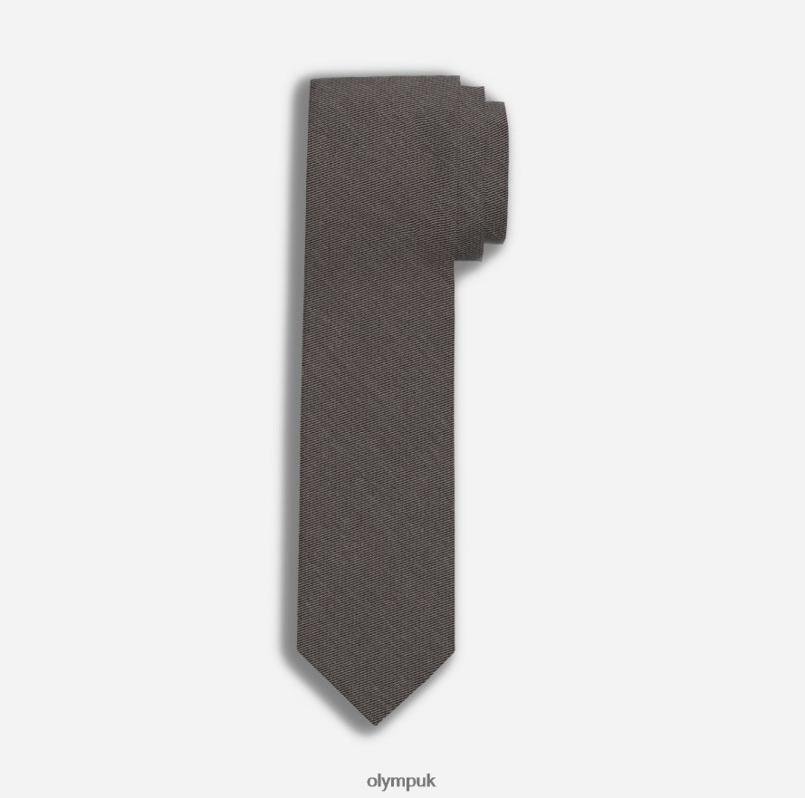 Accessories OLYMP Tie Slim 6,5 Cm, Brown NZ22L2261