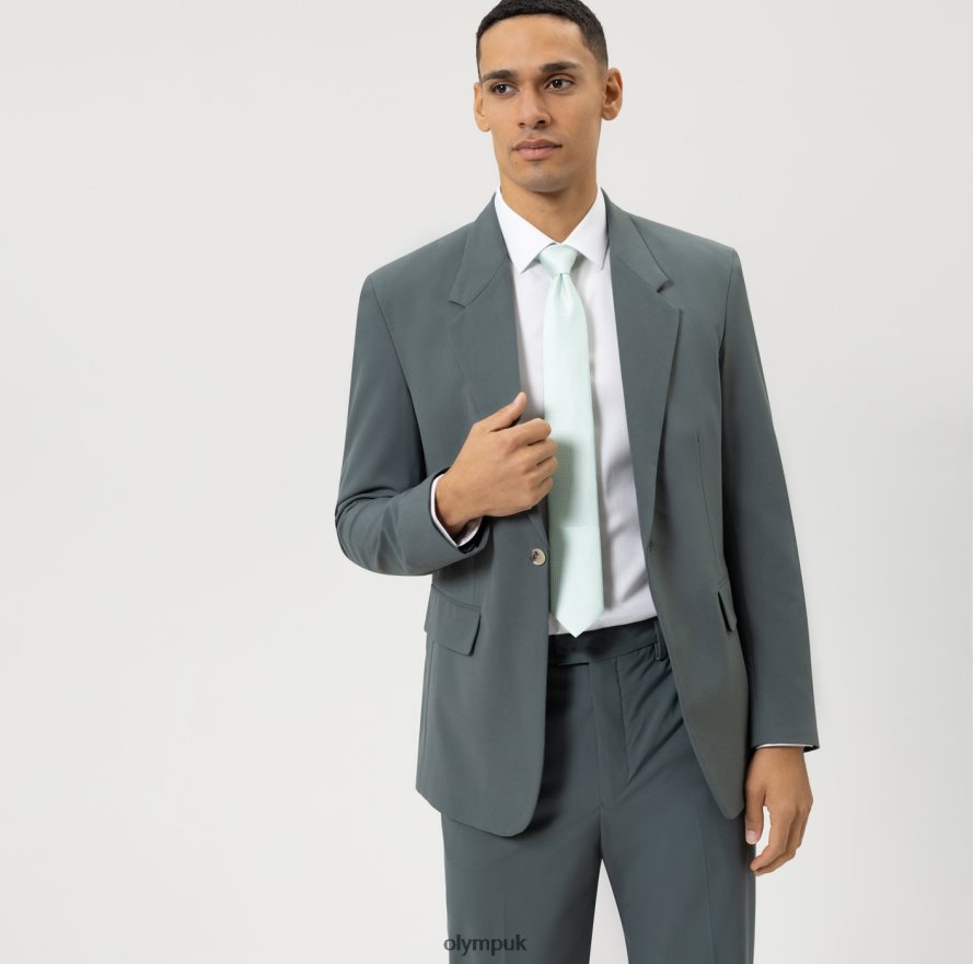 Accessories OLYMP Tie Slim 6,5 Cm, Crystal Green NZ22L2475