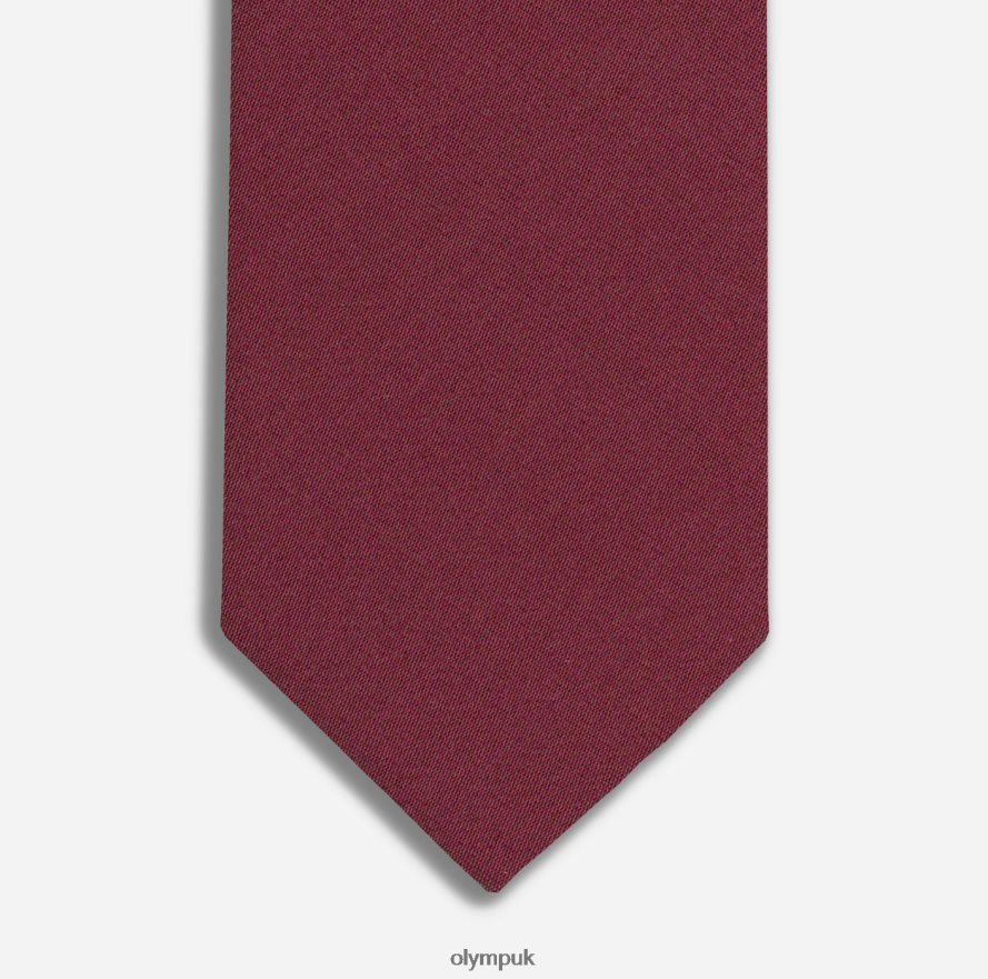 Accessories OLYMP Tie Slim 6,5 Cm, Dark Red NZ22L2230