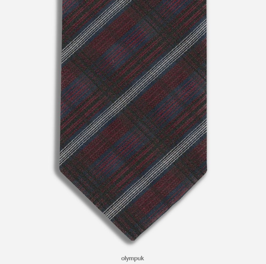 Accessories OLYMP Tie Slim 6,5 Cm, Dark Red NZ22L2359