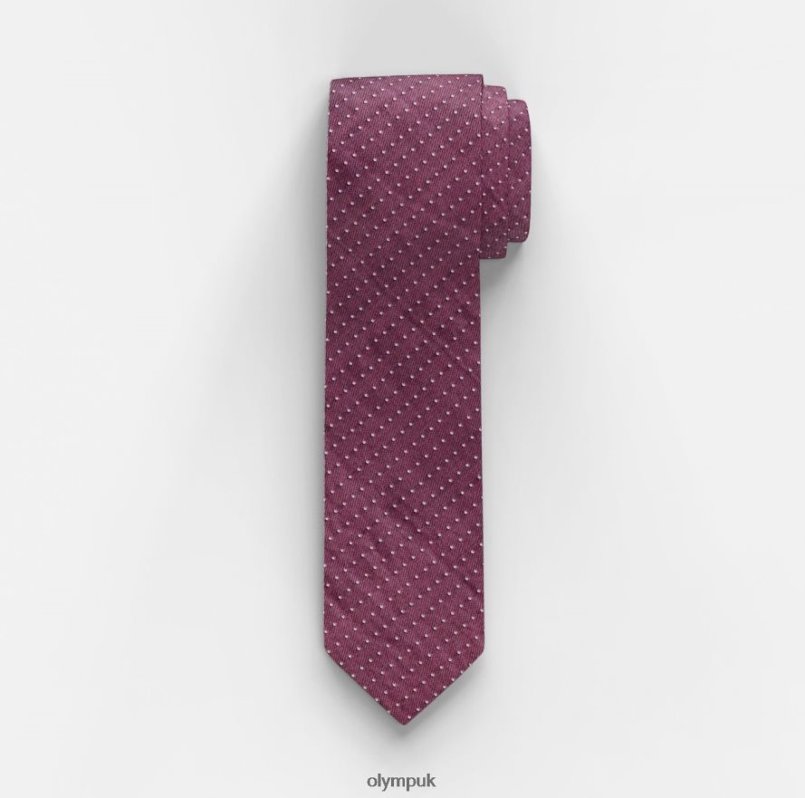Accessories OLYMP Tie Slim 6,5 Cm, Rosewood NZ22L2454