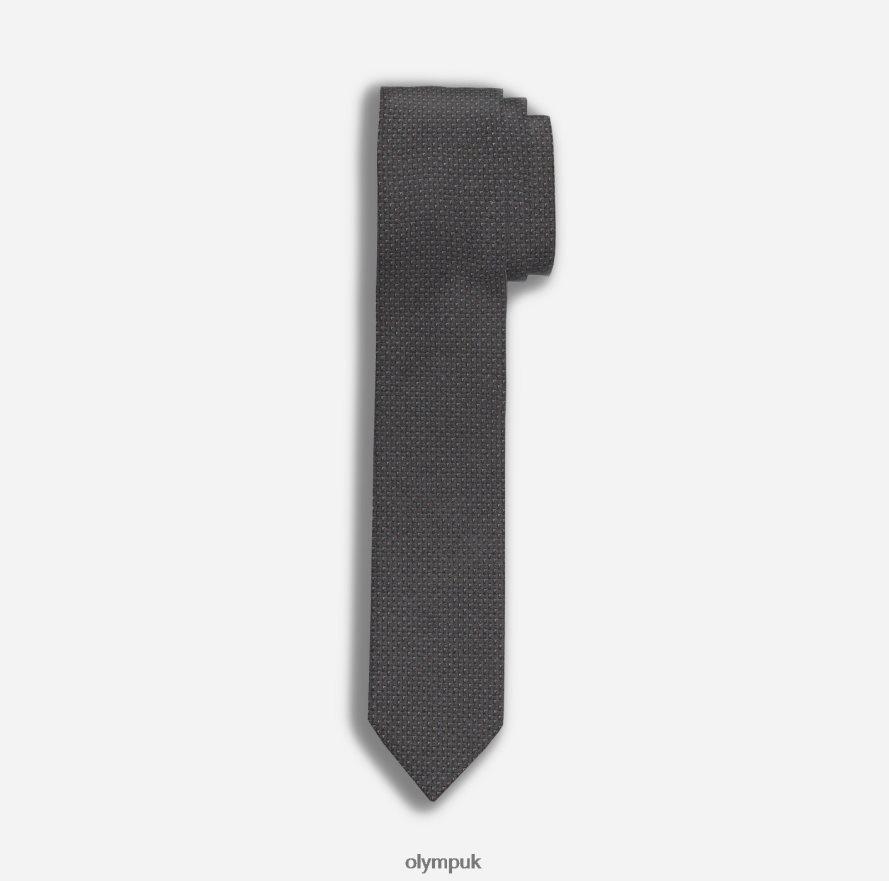 Accessories OLYMP Tie Superslim 5 Cm, Anthracite NZ22L2277