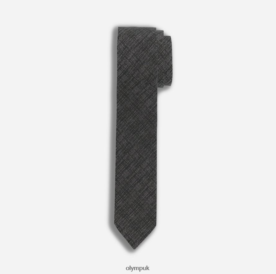 Accessories OLYMP Tie Superslim 5 Cm, Anthracite NZ22L2285