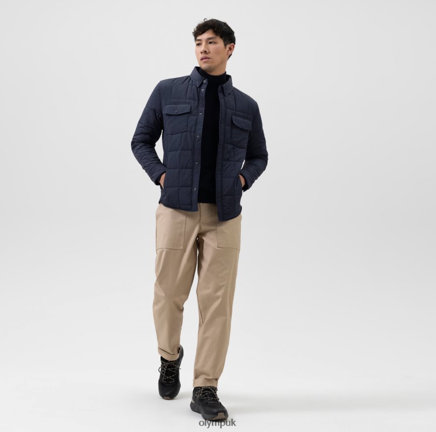 Clothing OLYMP Sweat Modern Fit, Jacket, Marine NZ22L2187