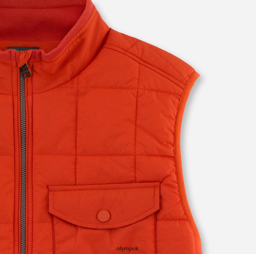 Clothing OLYMP Sweat Modern Fit, Vest, Red NZ22L2191