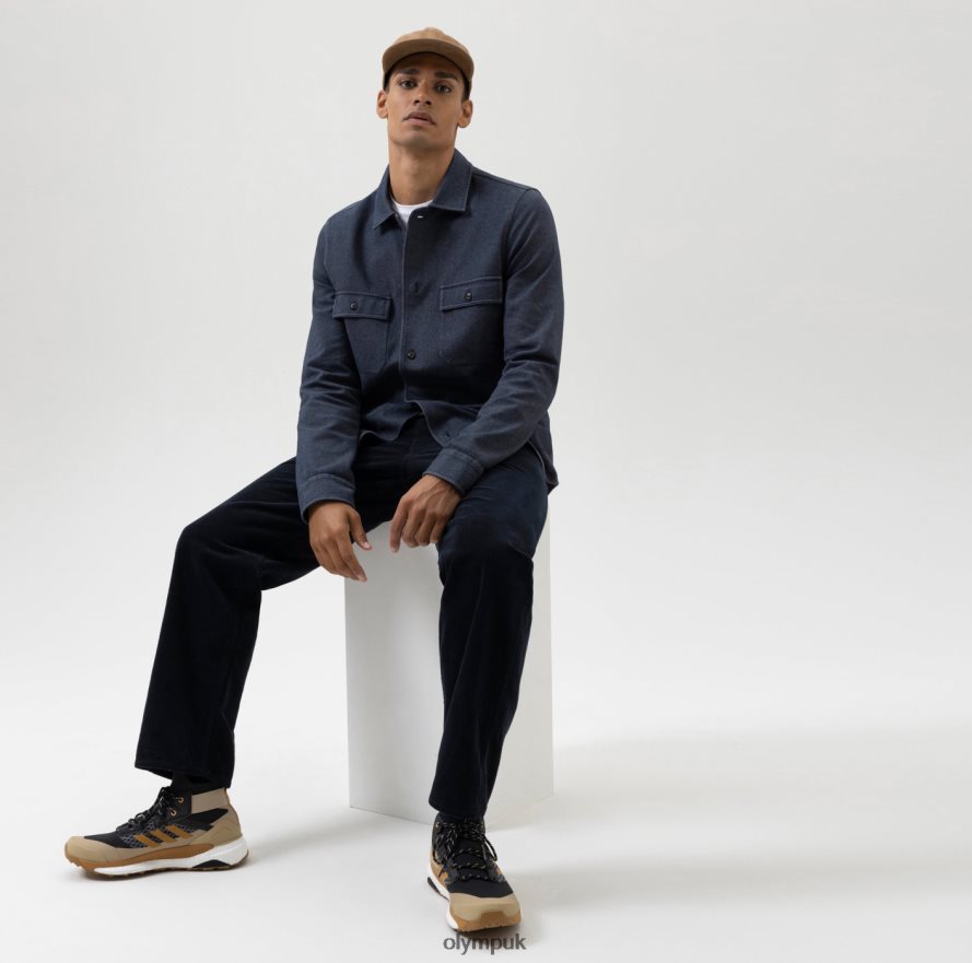 Clothing OLYMP Level Five Sweat Overshirt, Marine NZ22L1978