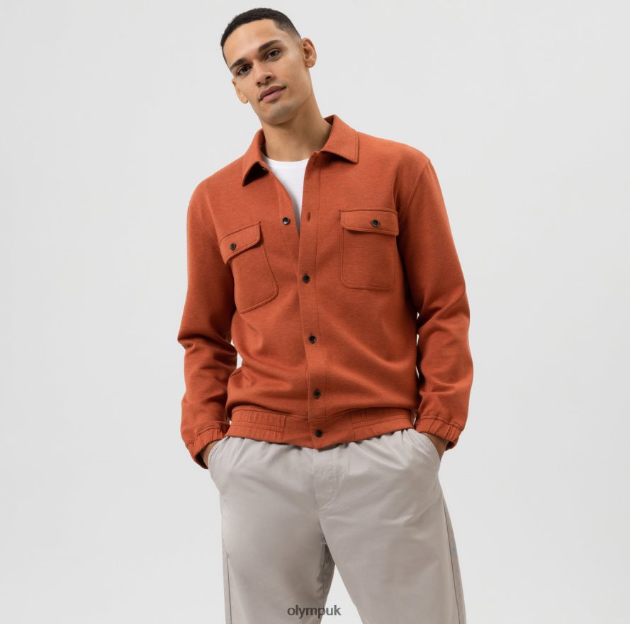 Clothing OLYMP Sweat Overshirt, Orange NZ22L1968