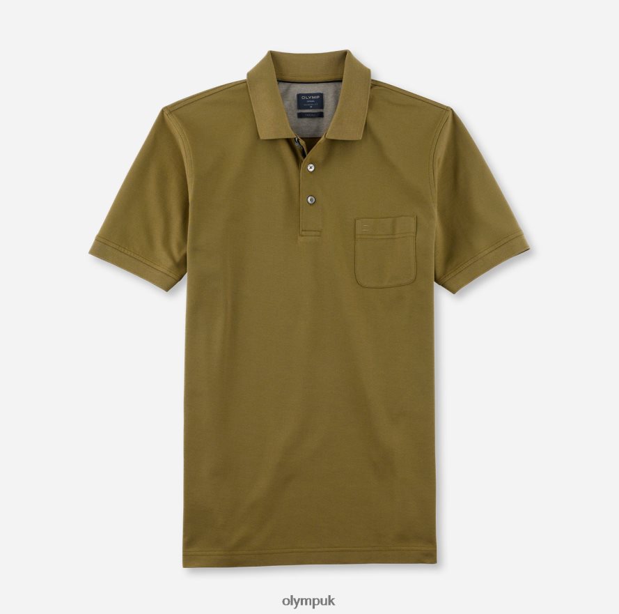 Clothing OLYMP Casual Modern Fit, Polo, Khaki NZ22L2101