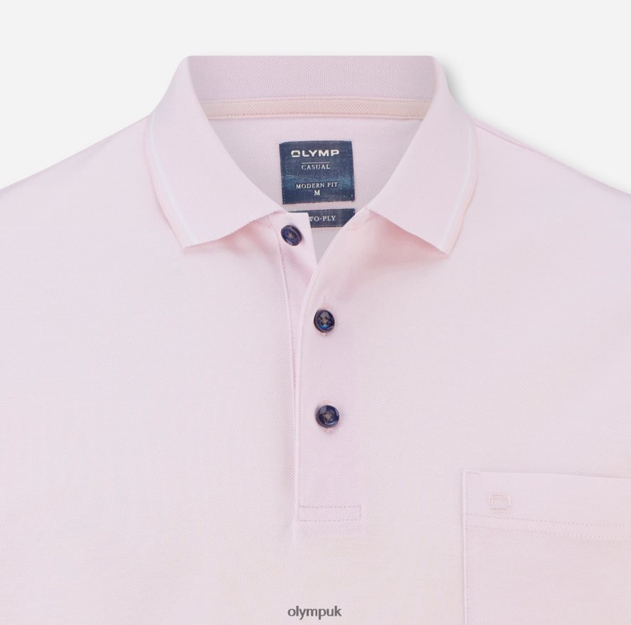 Clothing OLYMP Casual Modern Fit, Polo, Light Rose NZ22L2181