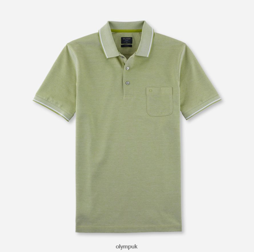 Clothing OLYMP Casual Modern Fit, Polo, Lime NZ22L2178