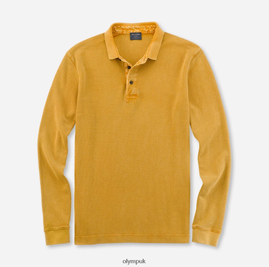 Clothing OLYMP Casual Modern Fit, Polo, Maize NZ22L2177