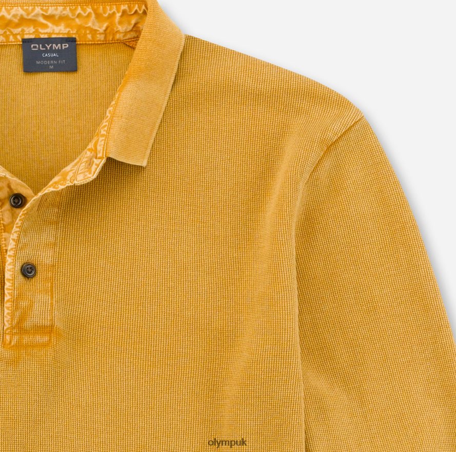 Clothing OLYMP Casual Modern Fit, Polo, Maize NZ22L2177